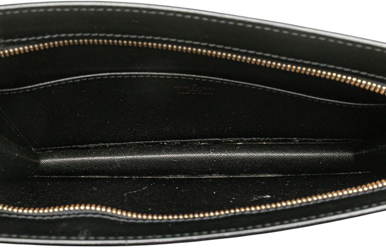 Louis Vuitton Epi Pochette Homme Zwart