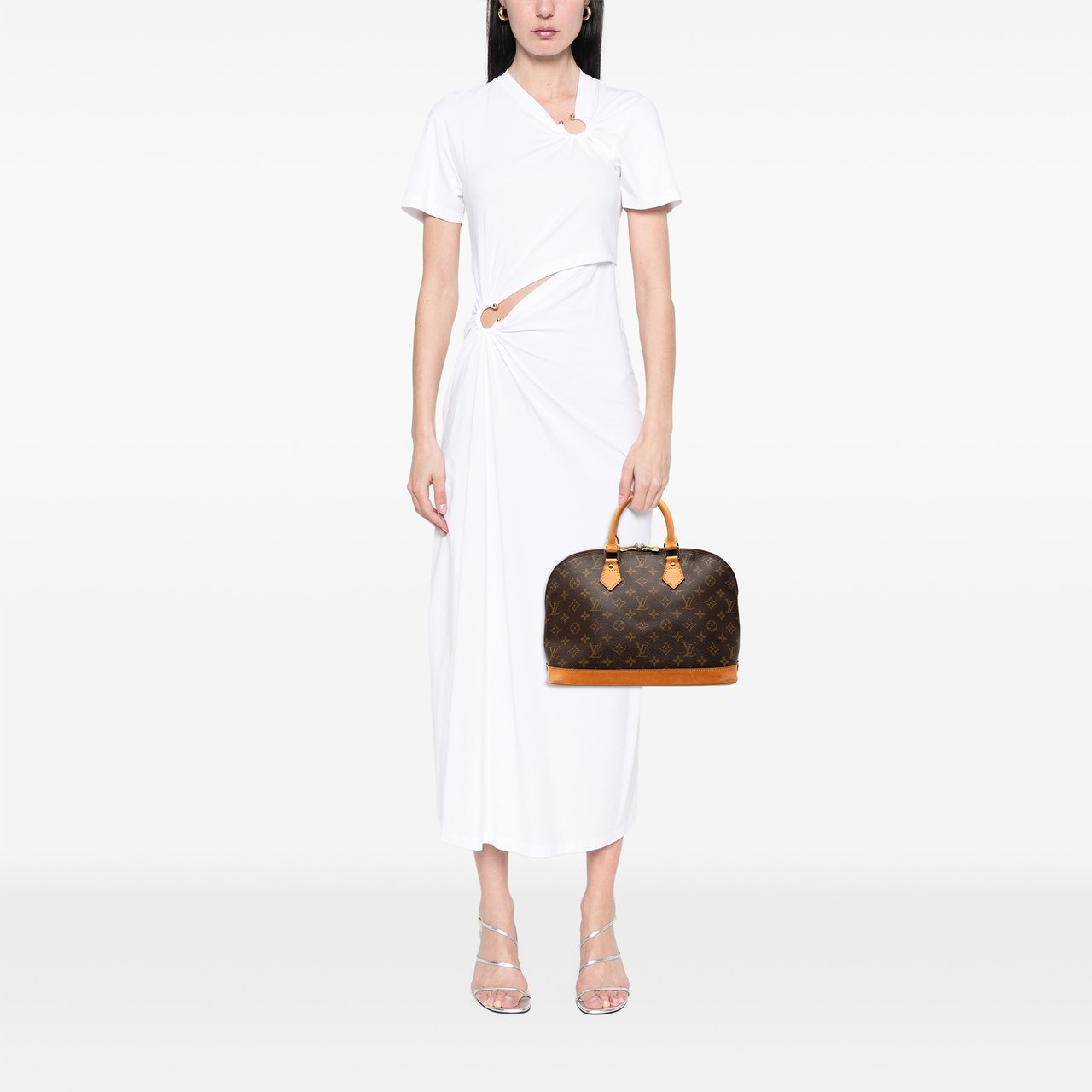 Louis Vuitton Monogram Alma PM Bruin