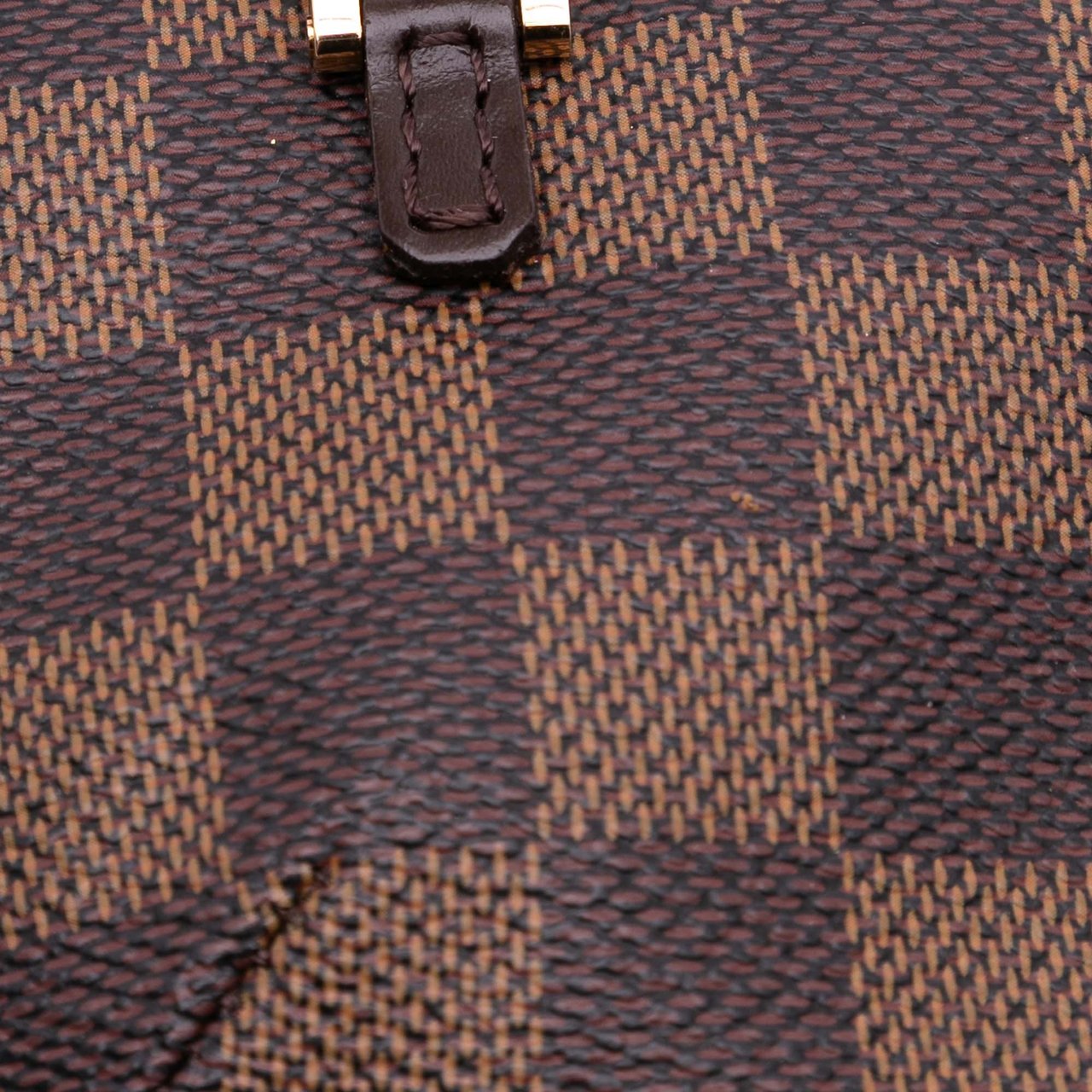 Louis Vuitton Damier Ebene Manosque Pochette Bruin