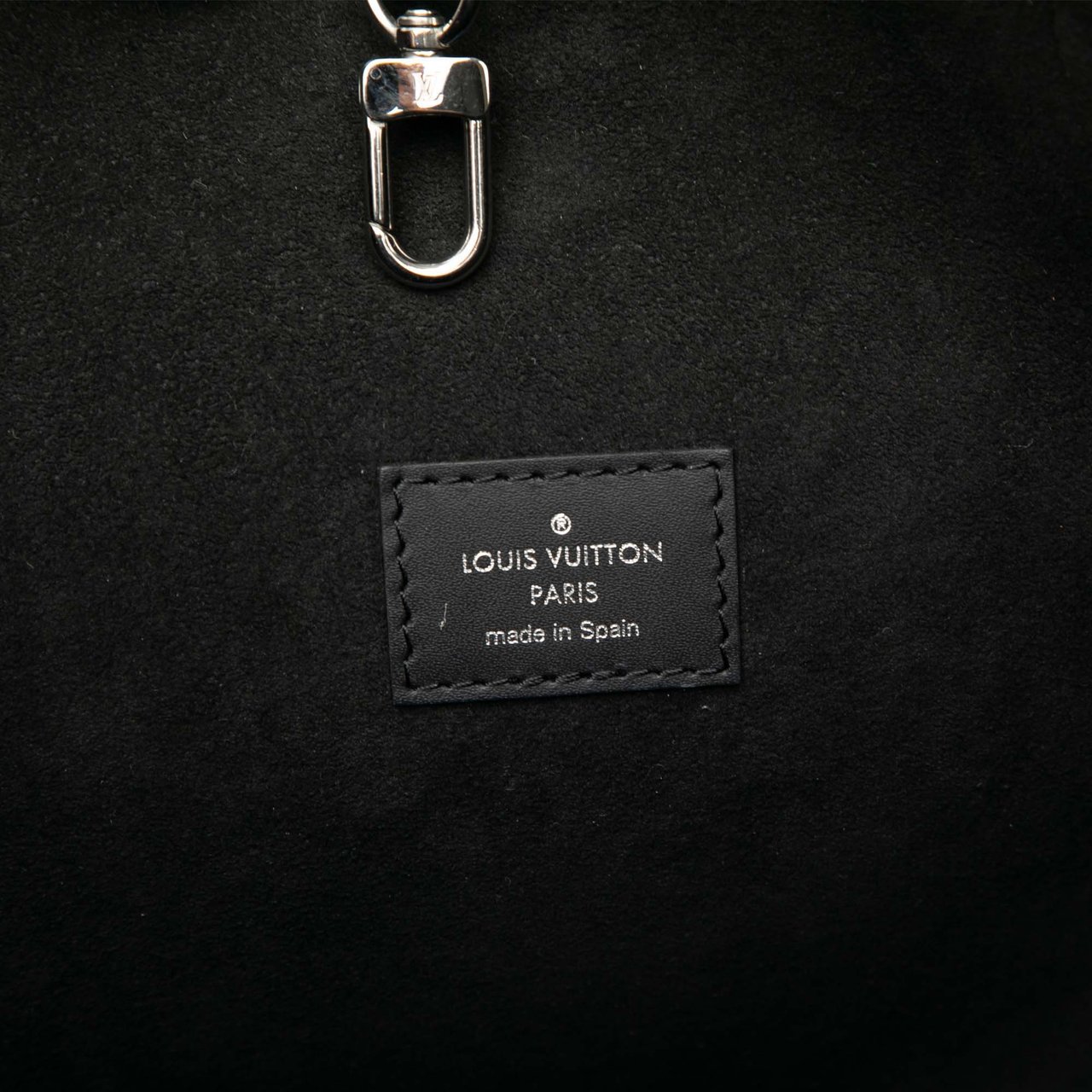 Louis Vuitton Epi Denim Neverfull MM Blauw