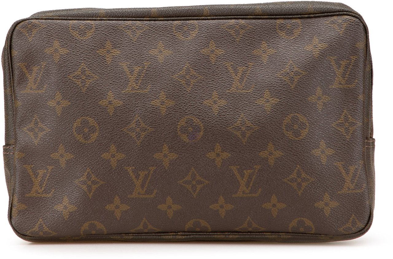 Louis Vuitton Monogram Trousse Toilette 28 Bruin