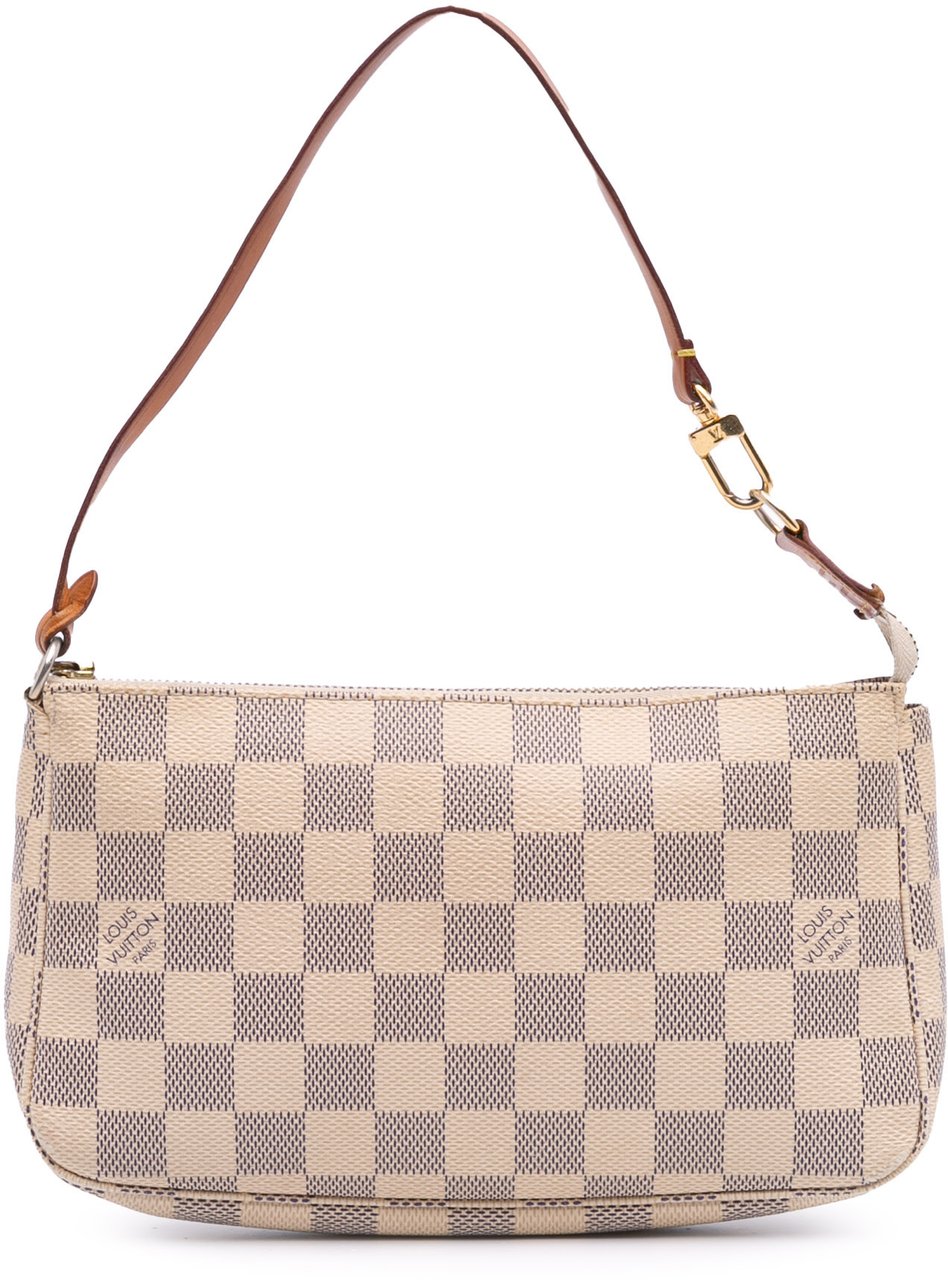 Louis Vuitton Damier Azur Pochette Accessoires Wit