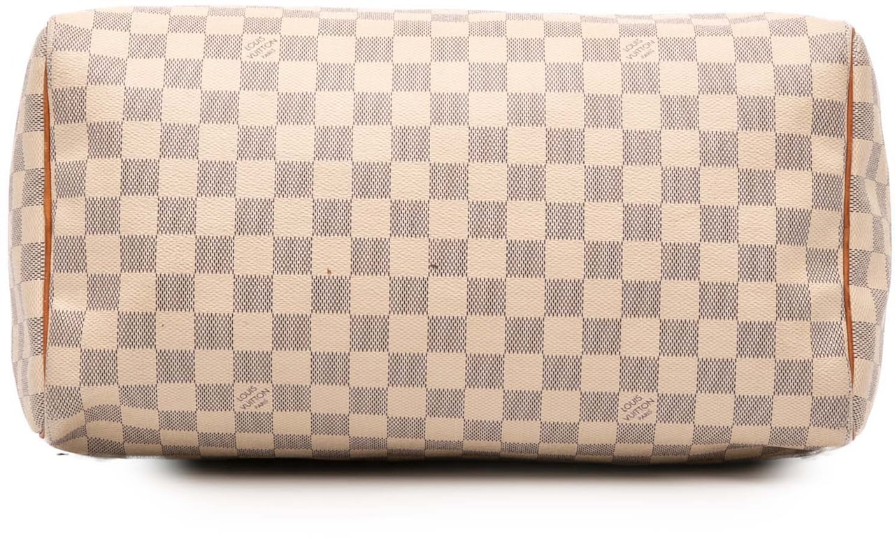 Louis Vuitton Damier Azur Speedy 35 Wit