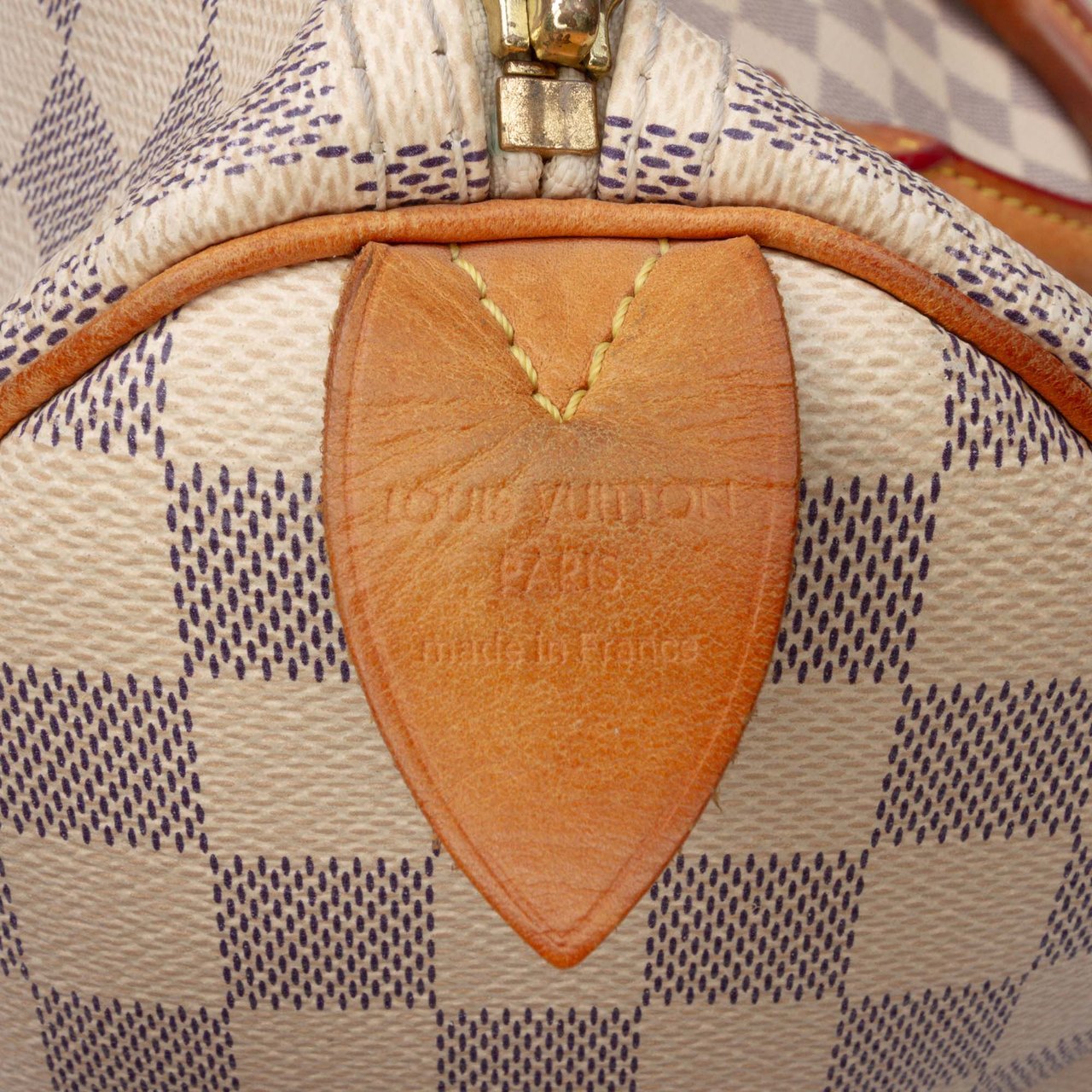 Louis Vuitton Damier Azur Speedy 35 Wit