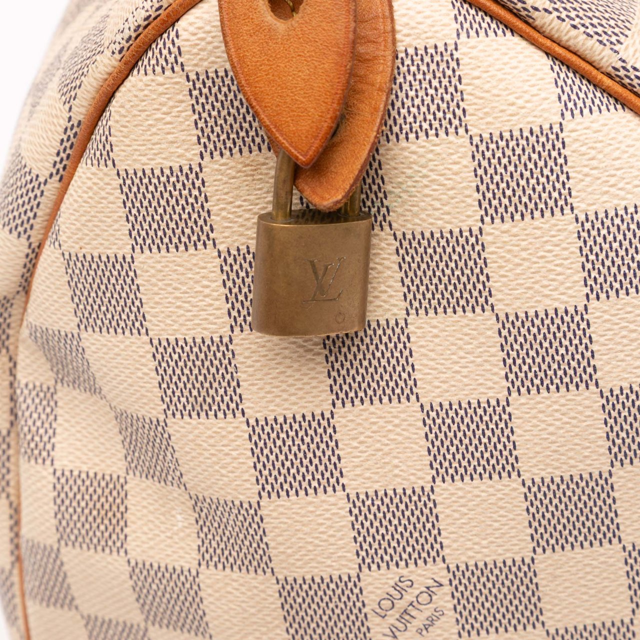 Louis Vuitton Damier Azur Speedy 35 Wit