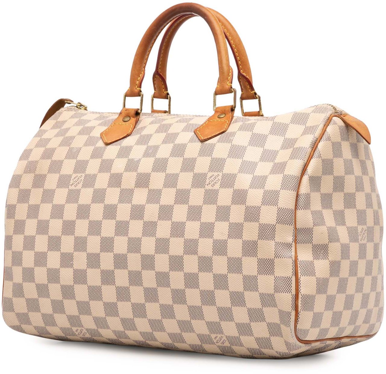 Louis Vuitton Damier Azur Speedy 35 Wit