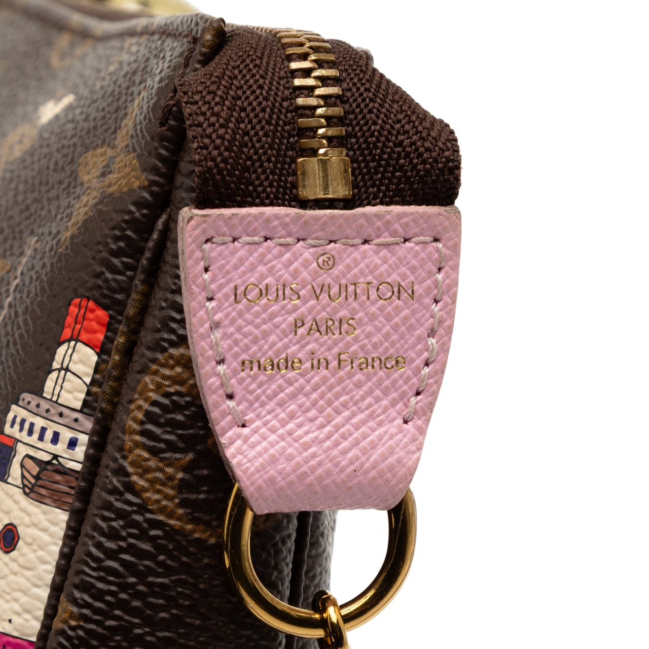 Louis Vuitton Monogram Transatlantic Mini Pochette Accessoires Bruin