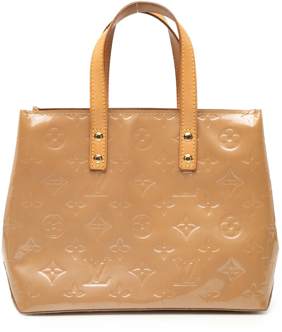 Louis Vuitton Monogram Vernis Reade PM Bruin