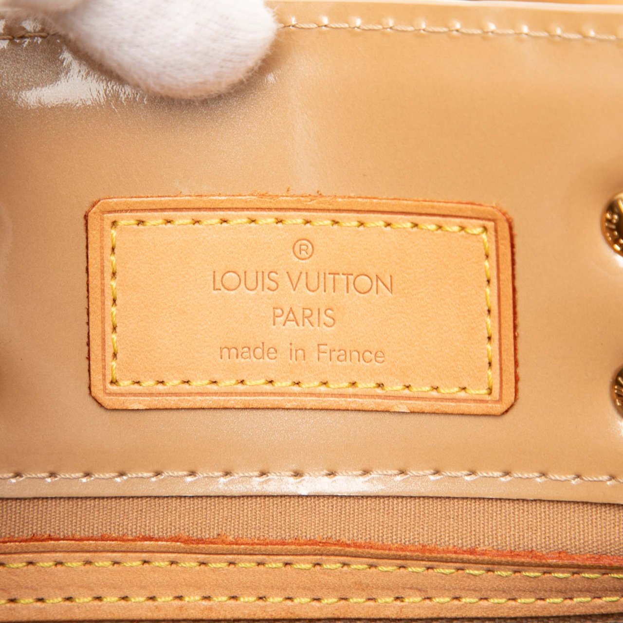 Louis Vuitton Monogram Vernis Reade PM Bruin