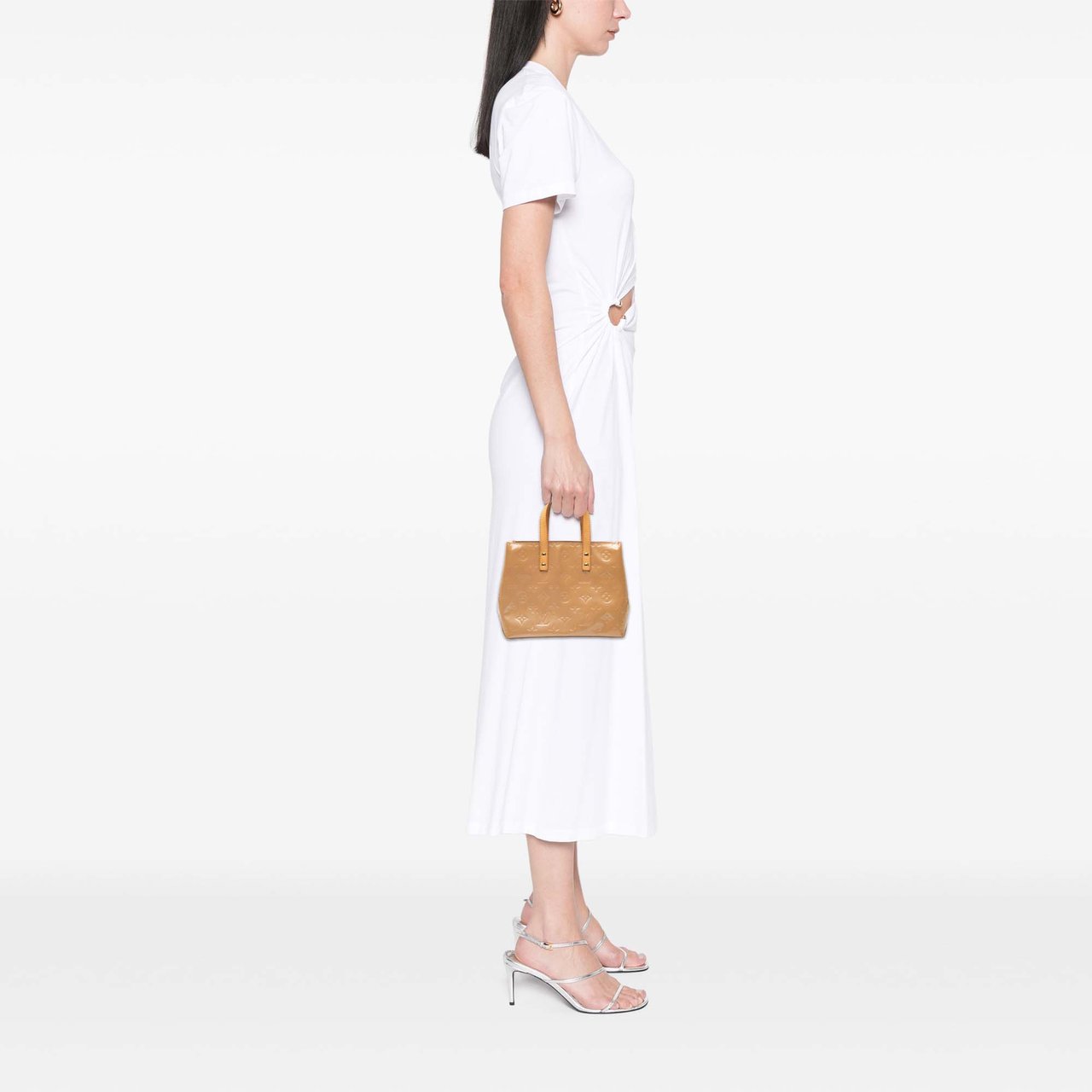 Louis Vuitton Monogram Vernis Reade PM Bruin