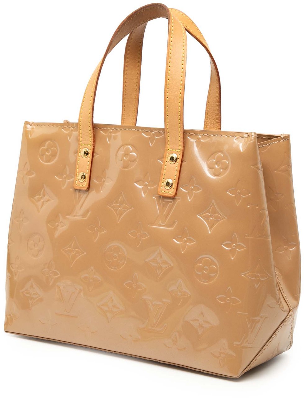 Louis Vuitton Monogram Vernis Reade PM Bruin