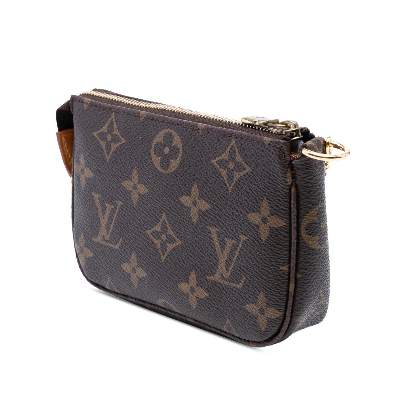 Louis Vuitton Monogram Mini Pochette Accessoires Bruin