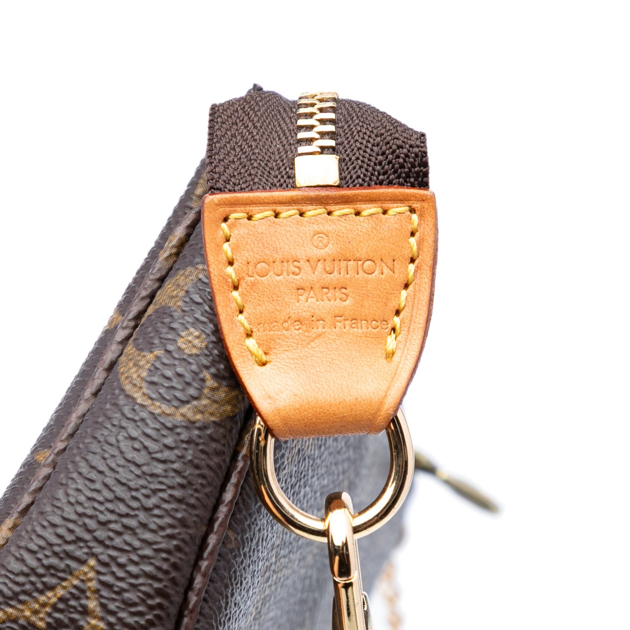 Louis Vuitton Monogram Mini Pochette Accessoires Bruin