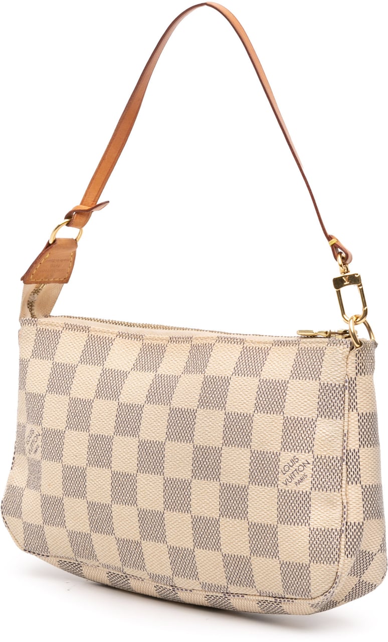 Louis Vuitton Damier Azur Pochette Accessoires Wit