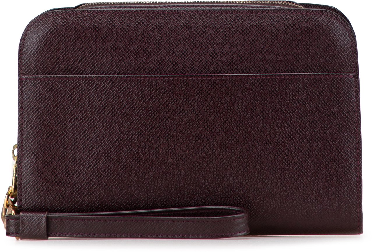 Louis Vuitton Taiga Pochette Baikal Rood