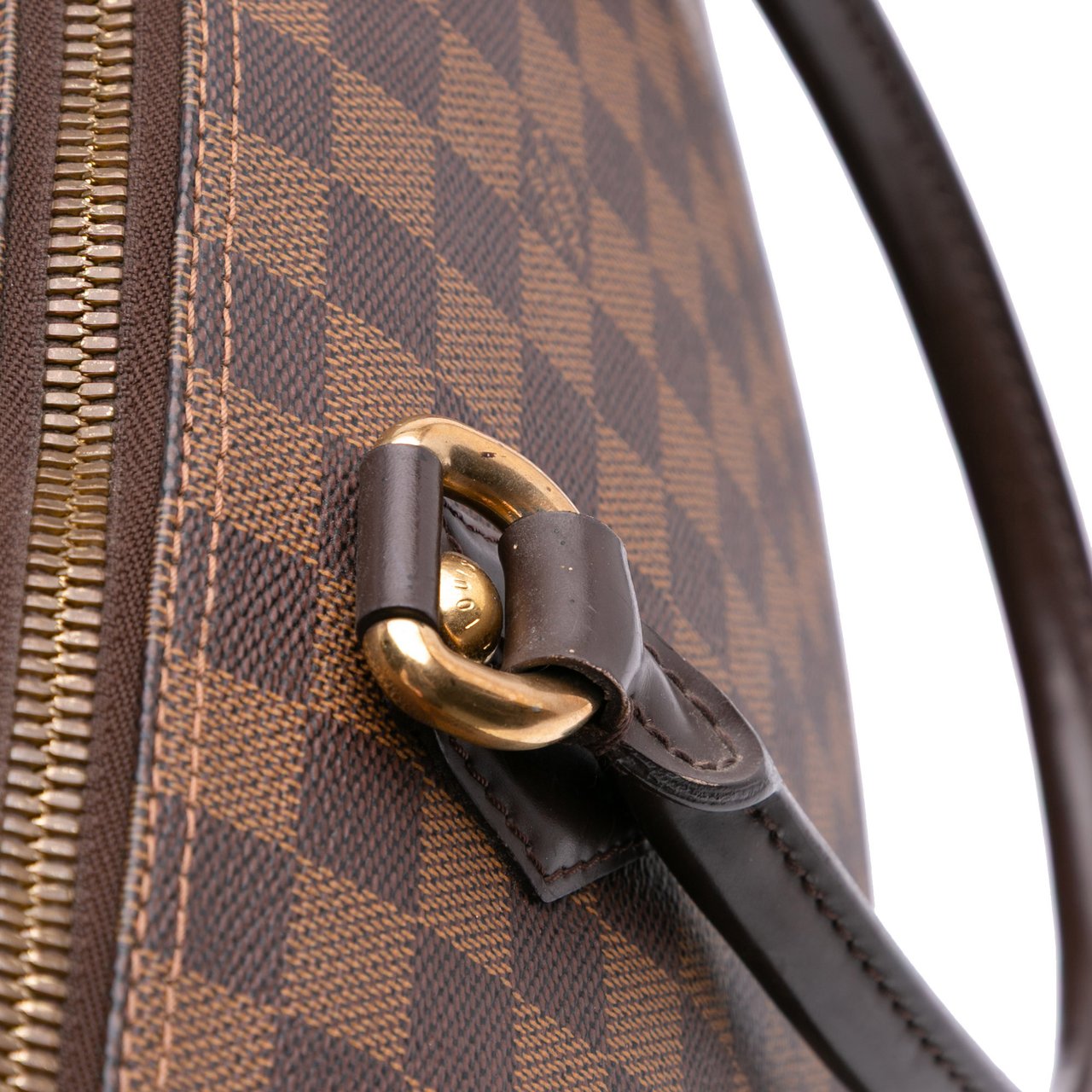 Louis Vuitton Damier Ebene Saleya MM Bruin