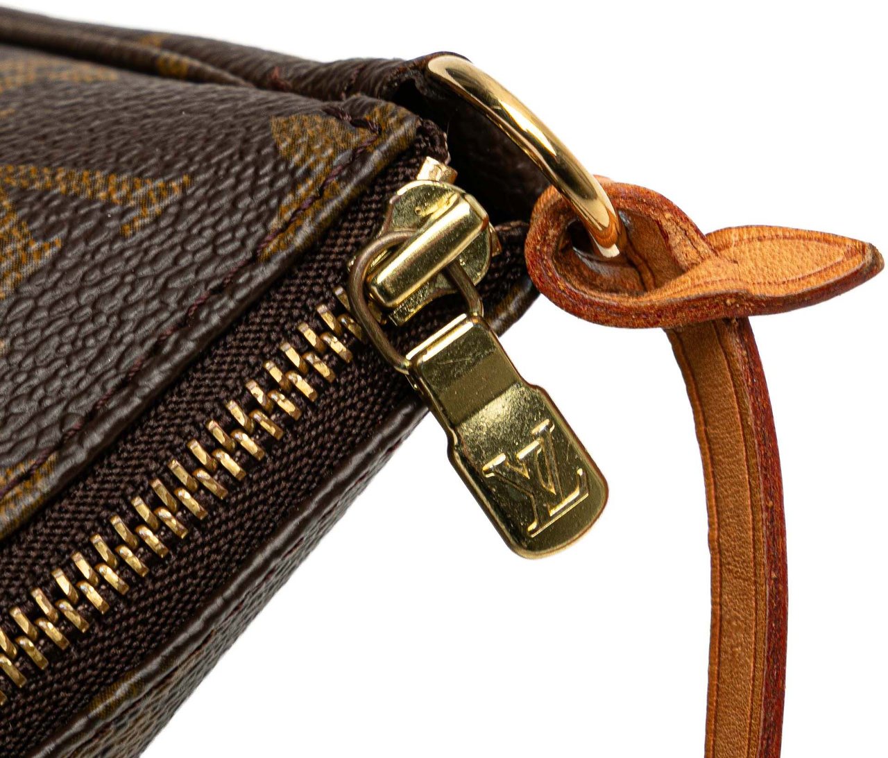 Louis Vuitton Monogram Pochette Accessoires Bruin