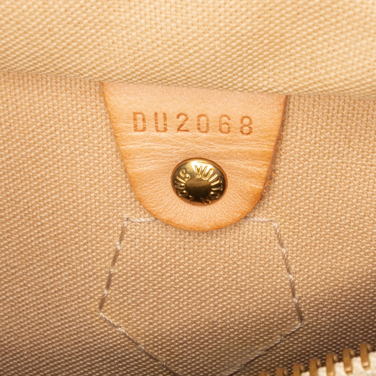 Louis Vuitton Damier Azur Speedy 30 Wit