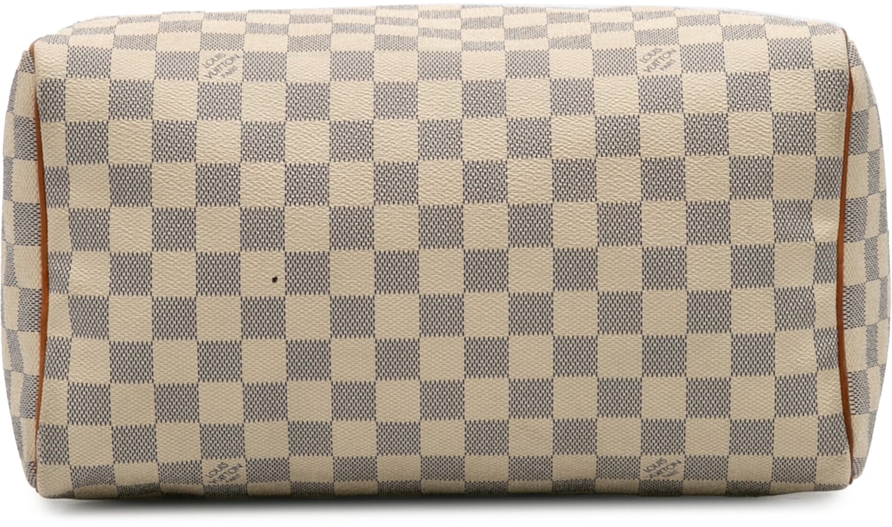 Louis Vuitton Damier Azur Speedy 30 Wit
