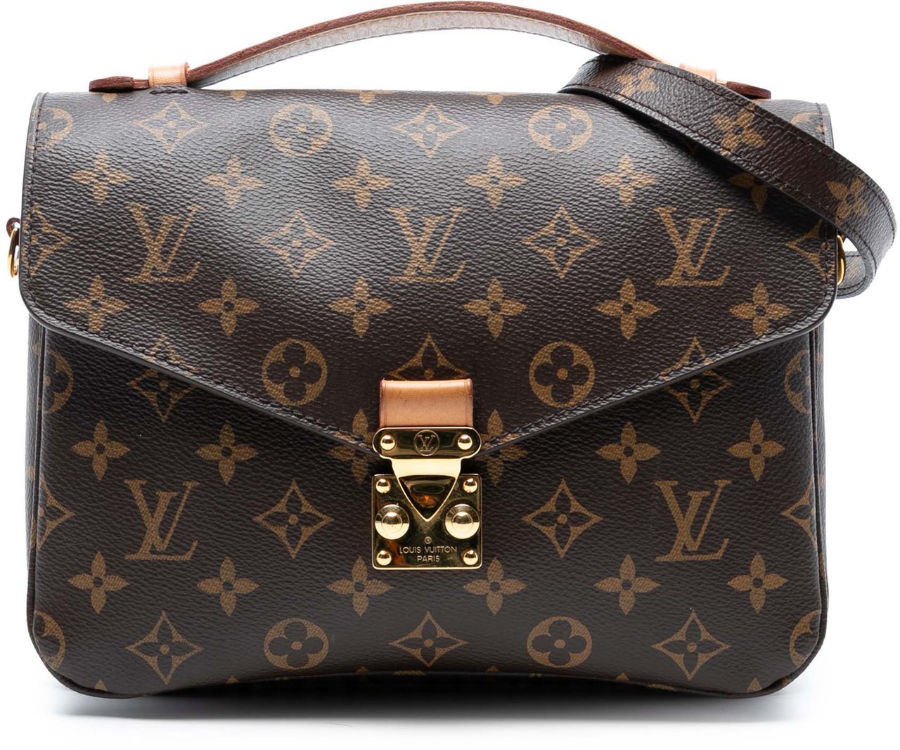 Louis Vuitton Monogram Pochette Metis Bruin