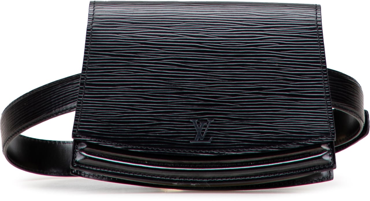 Louis Vuitton Epi Tilsitt Belt Bag Zwart