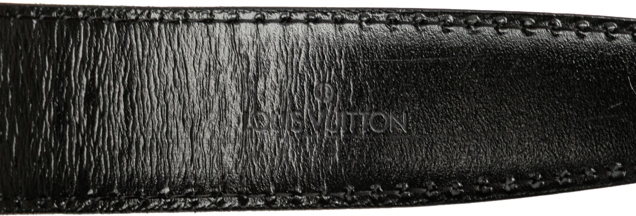 Louis Vuitton Epi Tilsitt Belt Bag Zwart