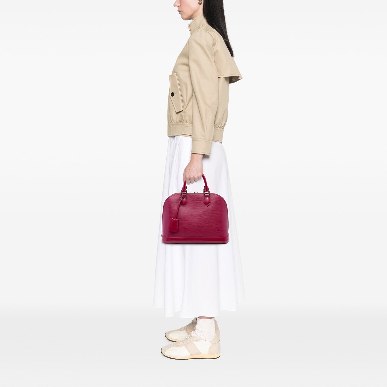 Louis Vuitton Epi Alma PM Rood