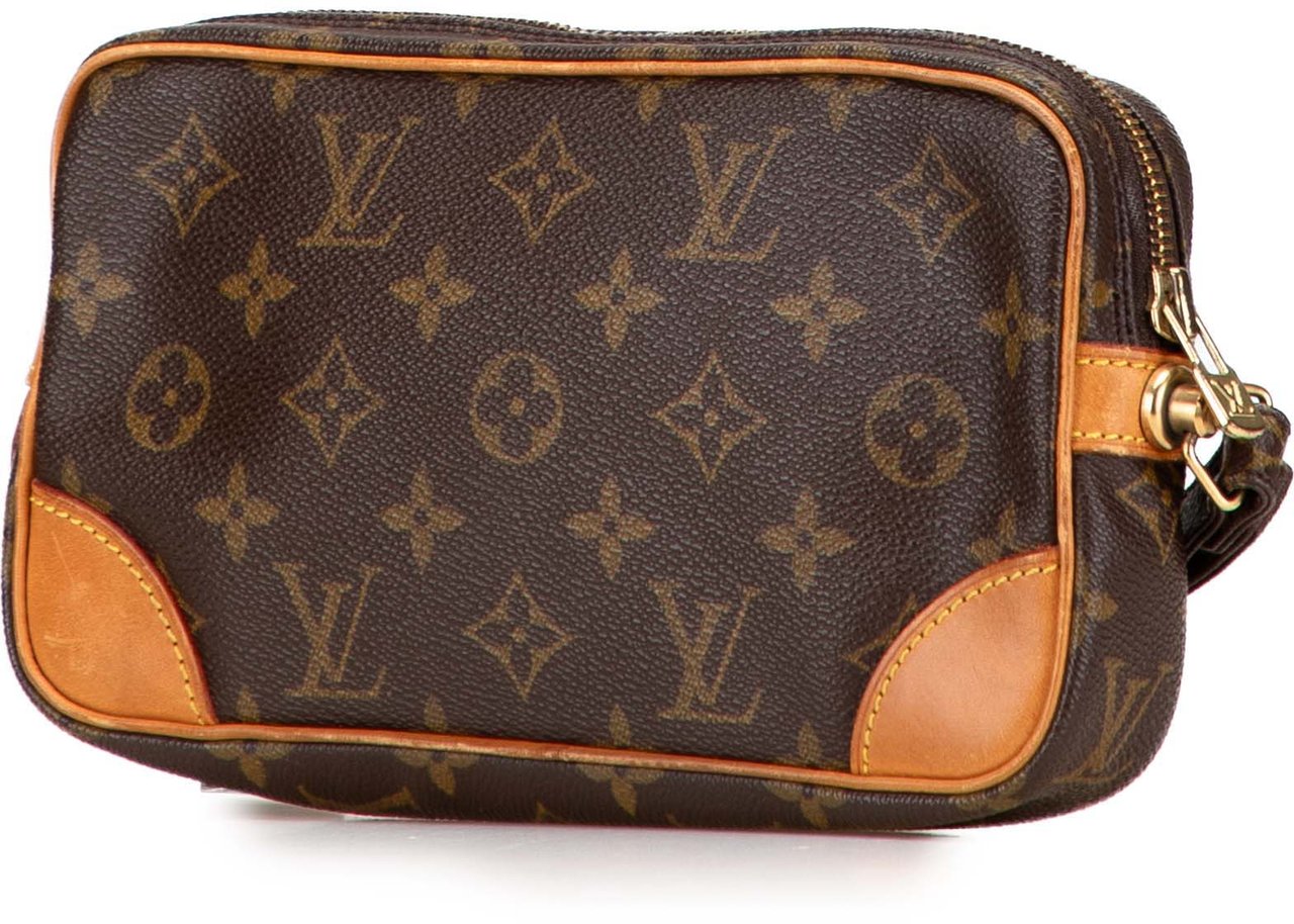 Louis Vuitton Monogram Marly Dragonne PM Bruin