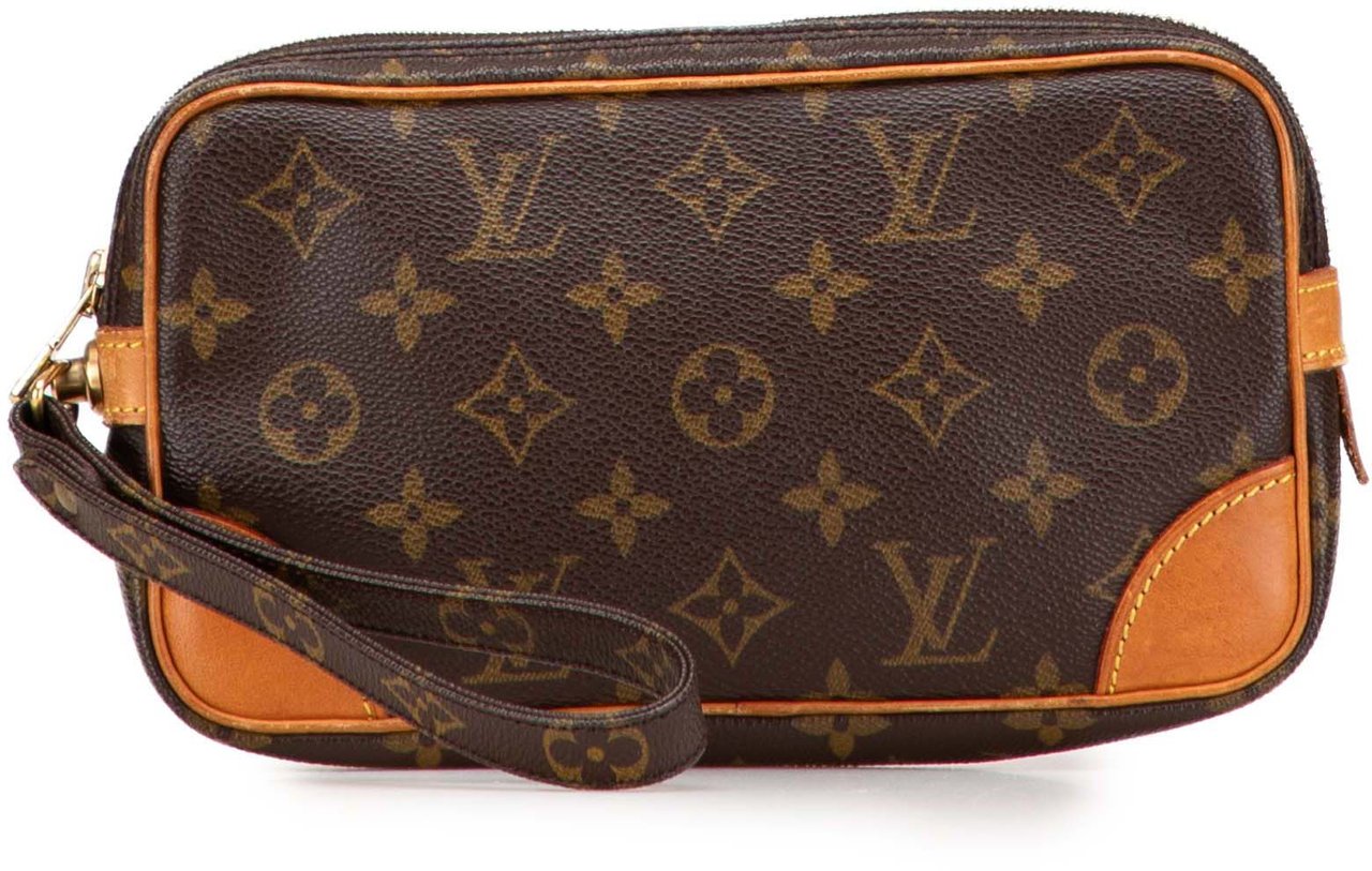 Louis Vuitton Monogram Marly Dragonne PM Bruin