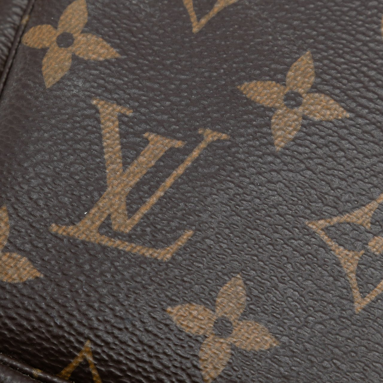 Louis Vuitton Monogram Mini Pochette Accessoires Bruin