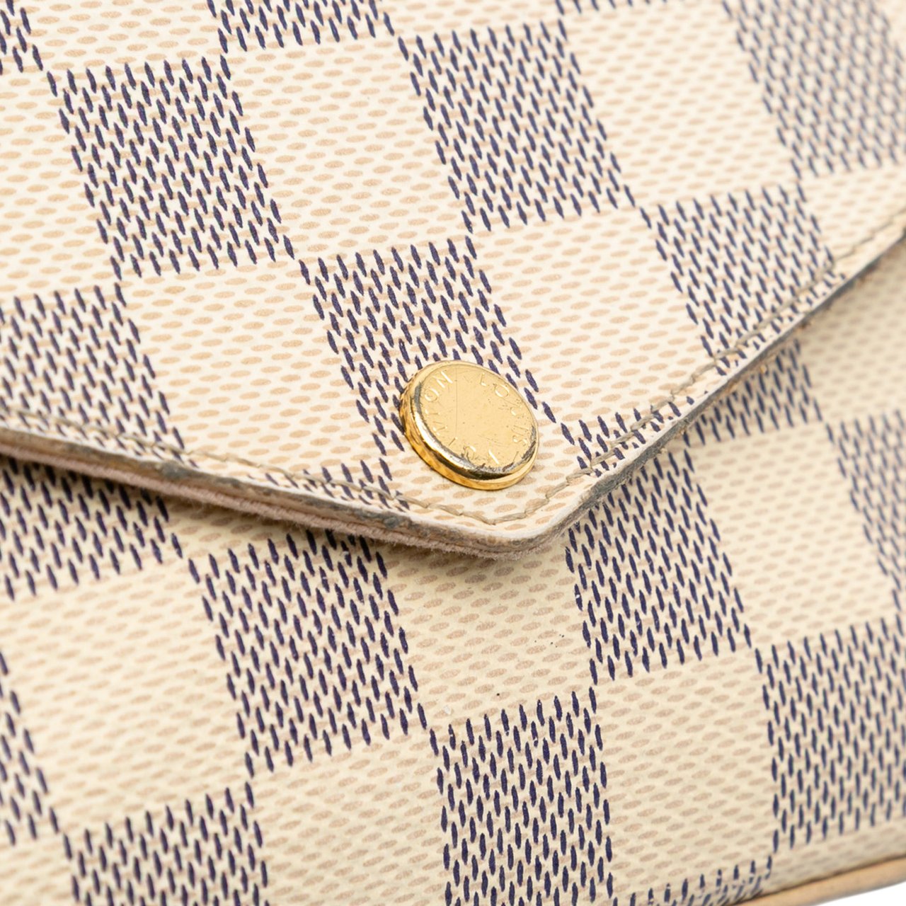 Louis Vuitton Damier Azur Pochette Felicie Wit