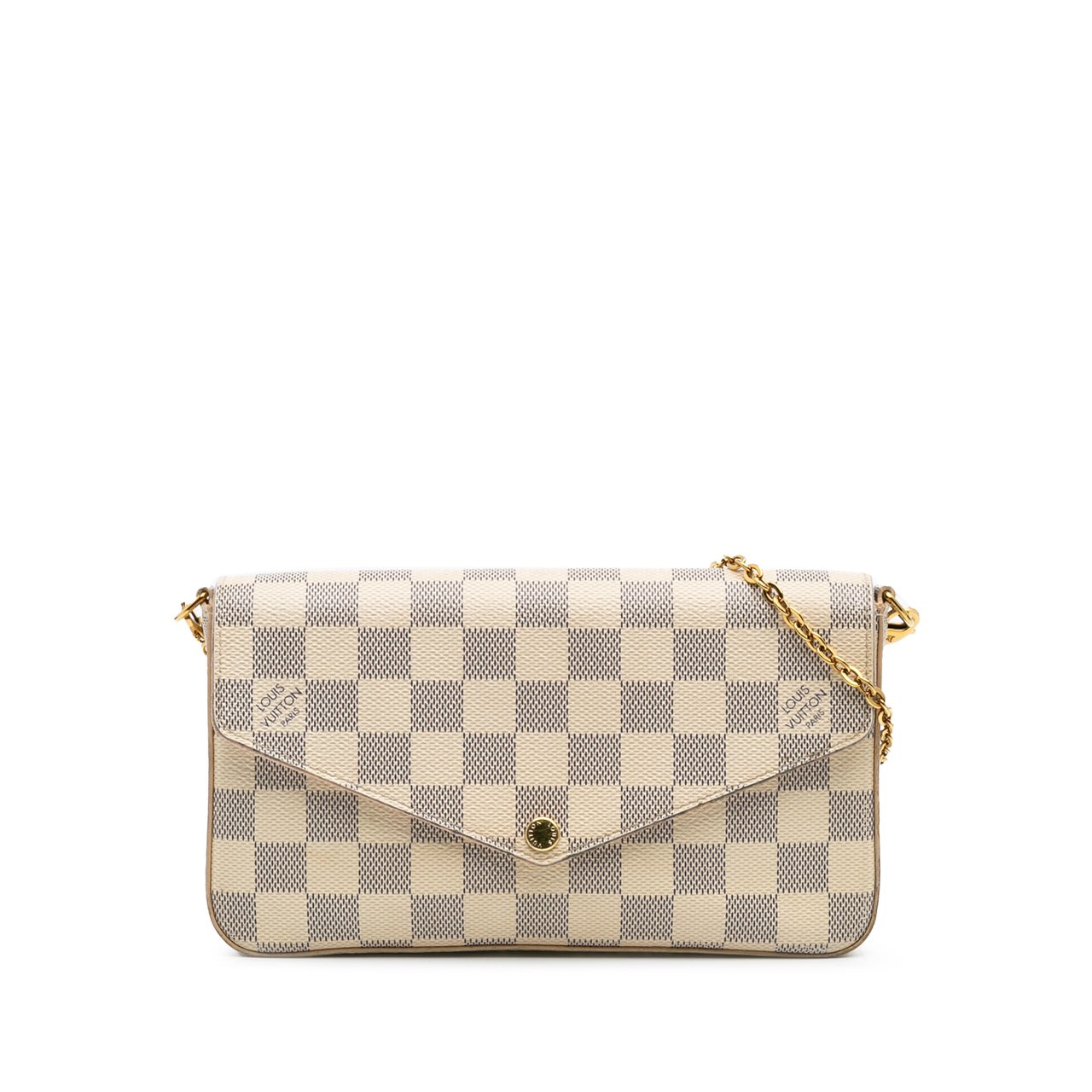 Louis Vuitton Damier Azur Pochette Felicie Wit