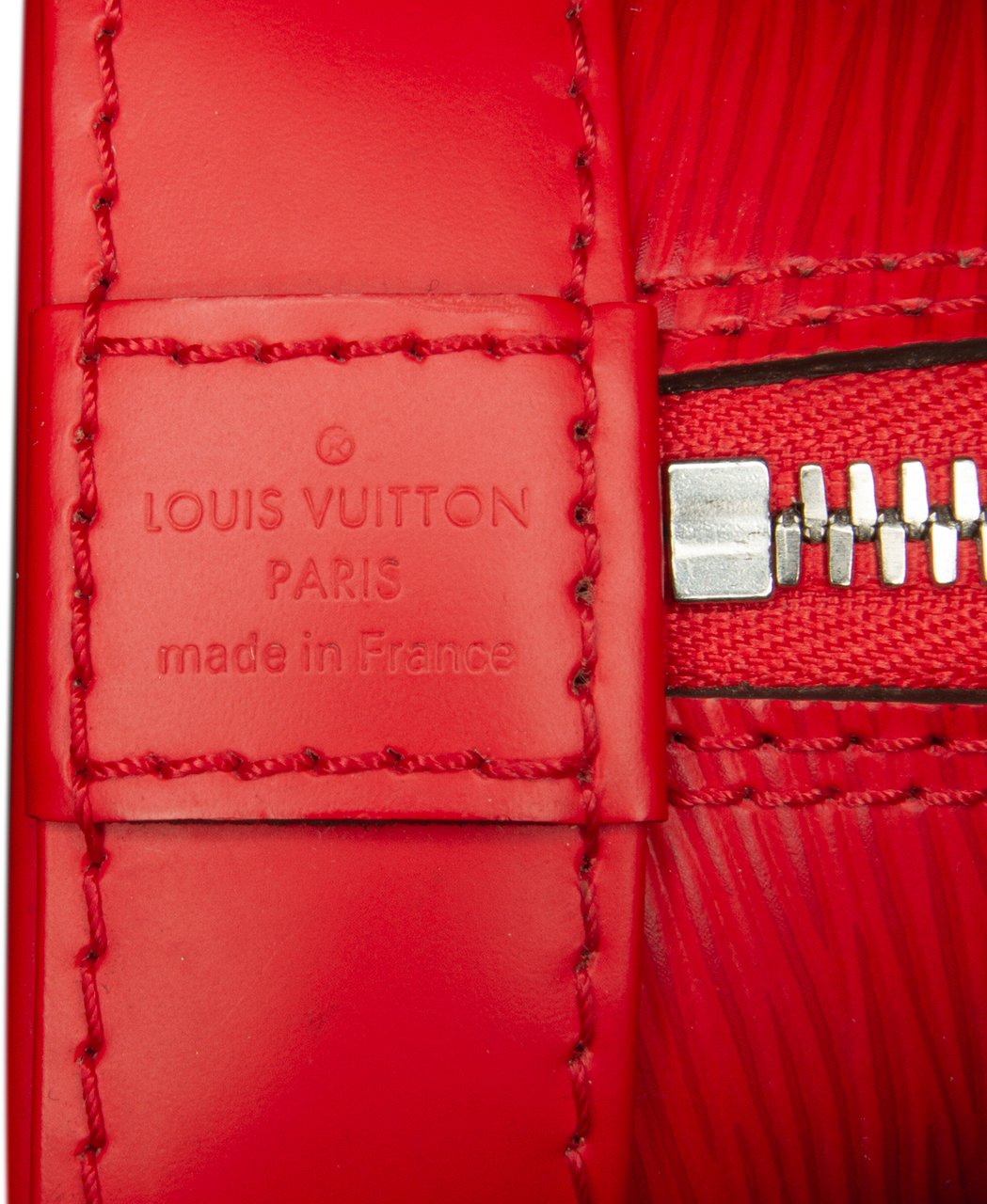 Louis Vuitton Epi Alma BB Rood