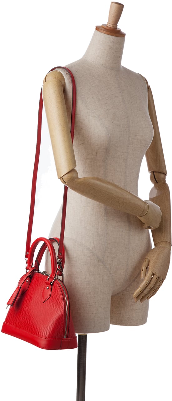 Louis Vuitton Epi Alma BB Rood