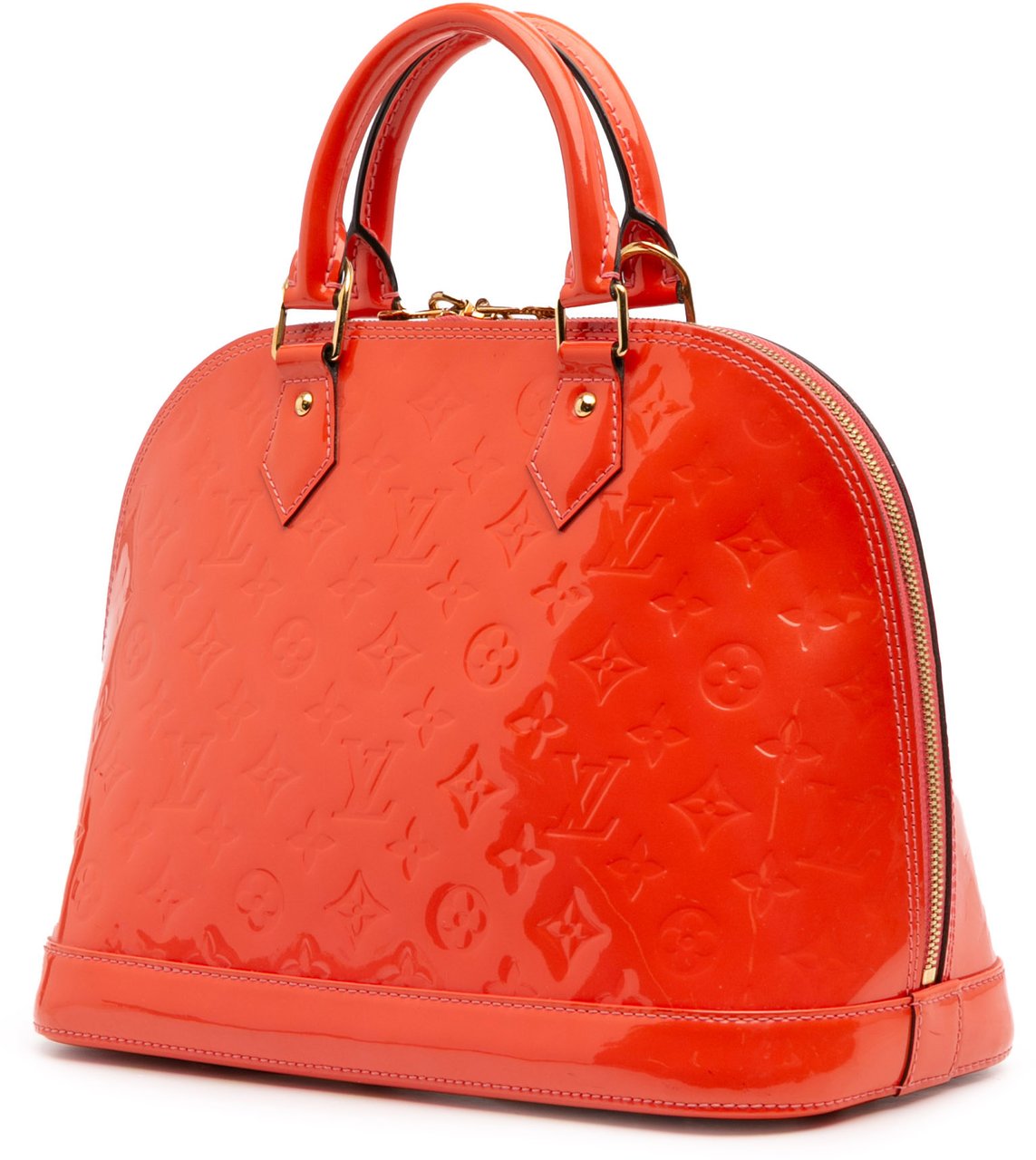 Louis Vuitton Monogram Vernis Alma PM Oranje
