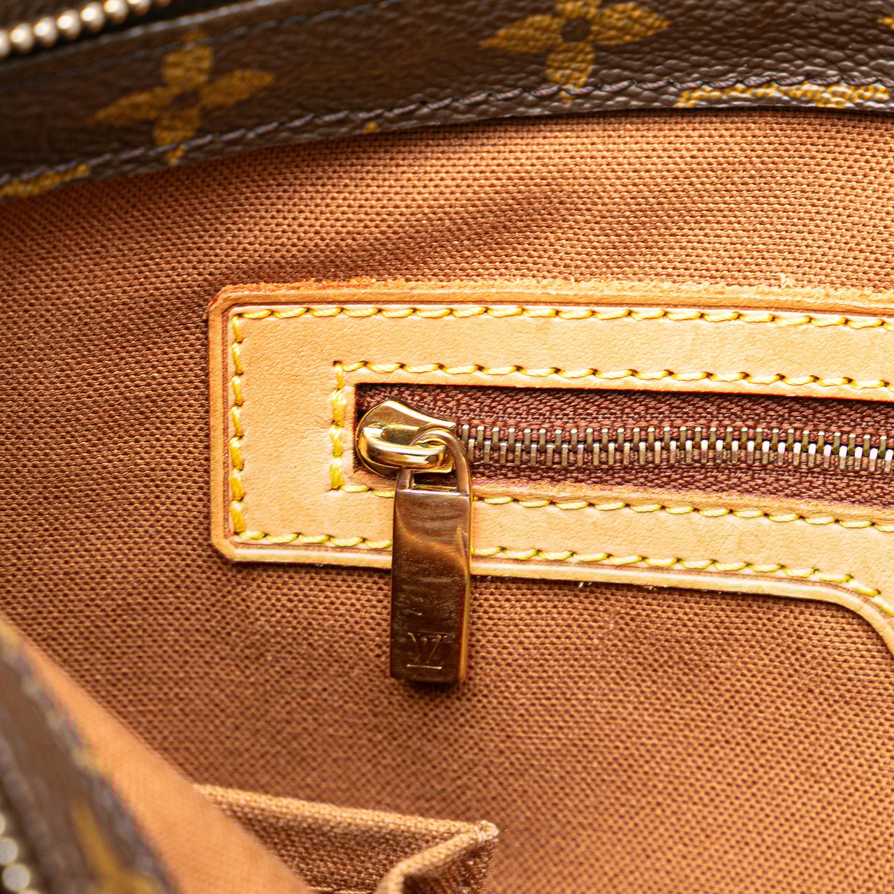 Louis Vuitton Monogram Cabas Piano Bruin