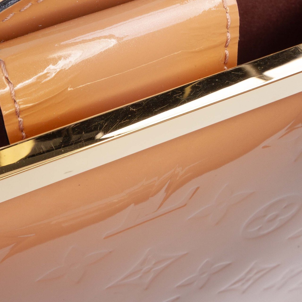 Louis Vuitton Monogram Vernis Deesse PM Bruin