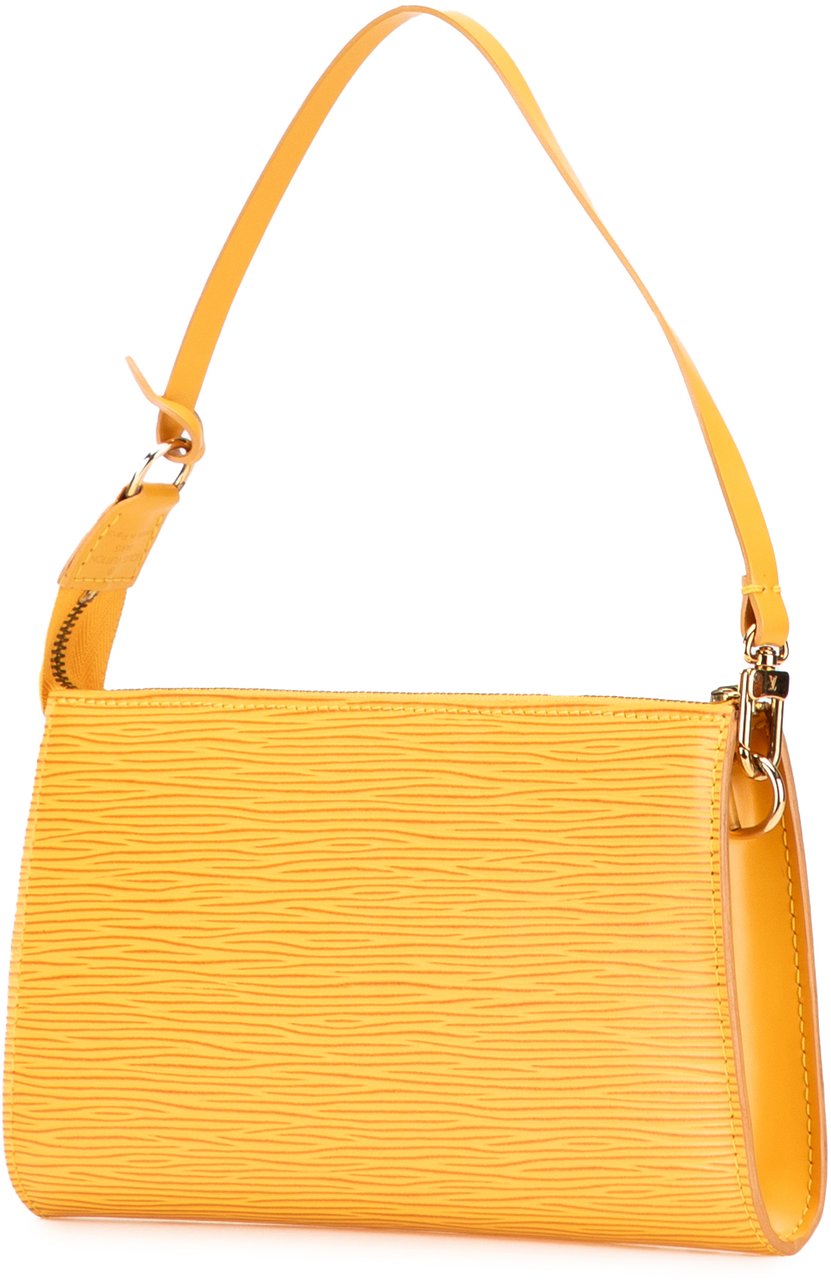 Louis Vuitton Epi Pochette Accessoires Geel