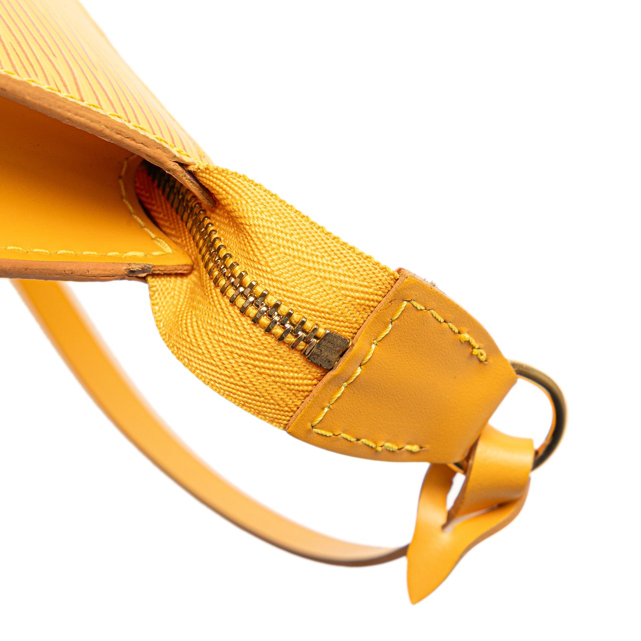 Louis Vuitton Epi Pochette Accessoires Geel
