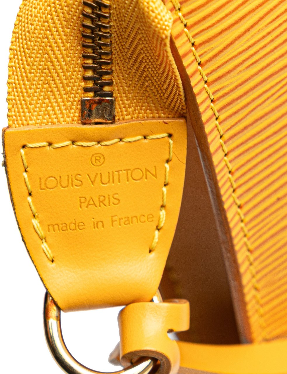 Louis Vuitton Epi Pochette Accessoires Geel