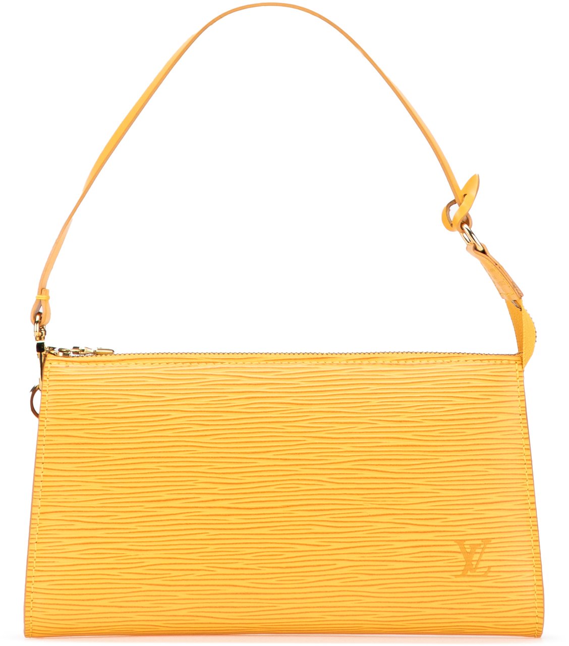 Louis Vuitton Epi Pochette Accessoires Geel