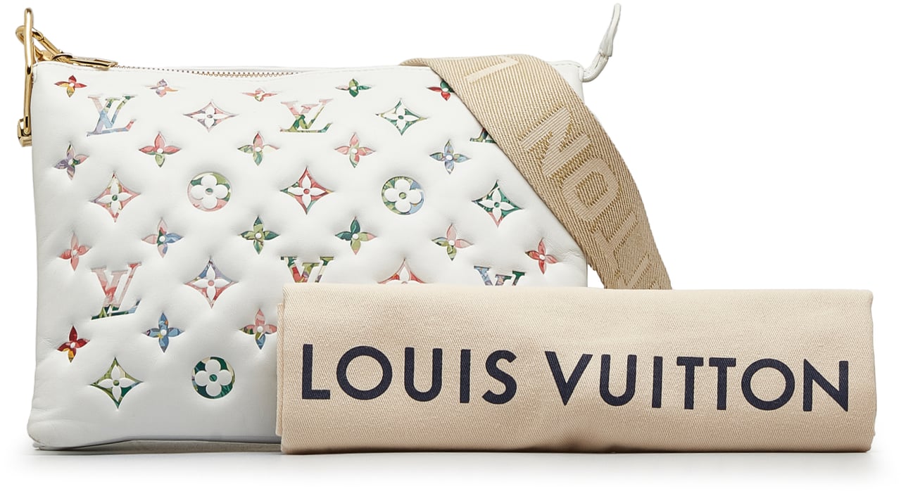 Louis Vuitton Monogram Garden Coussin PM Wit