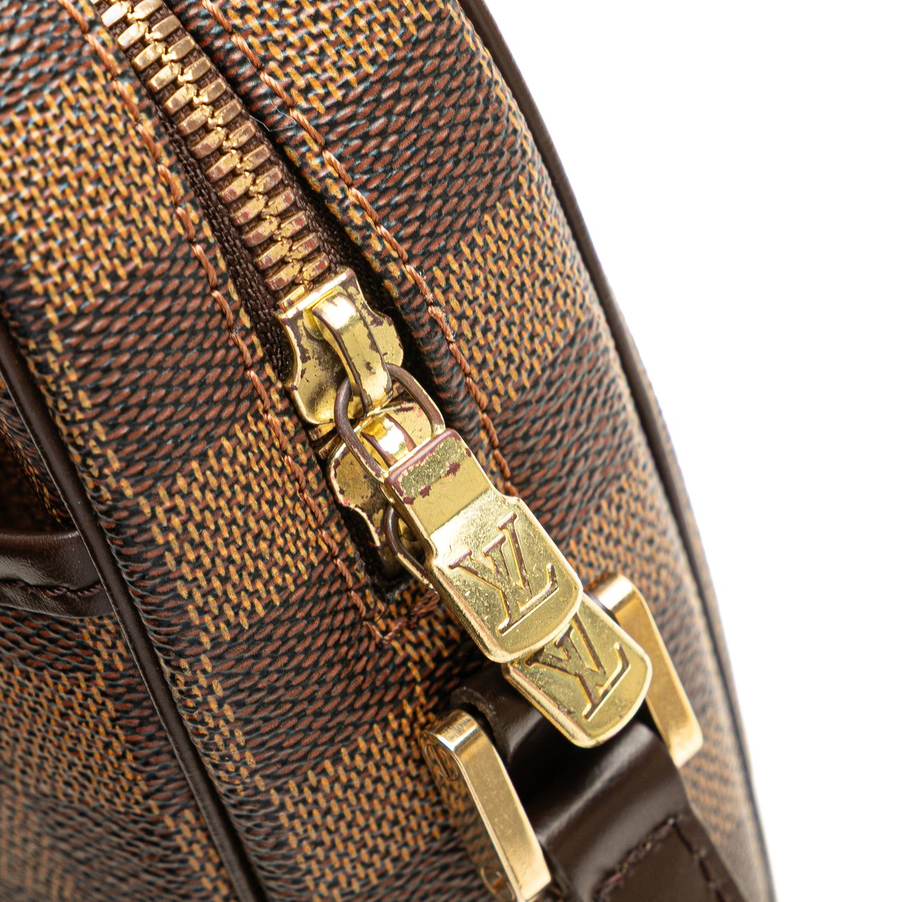 Louis Vuitton Damier Ebene Ipanema PM Bruin