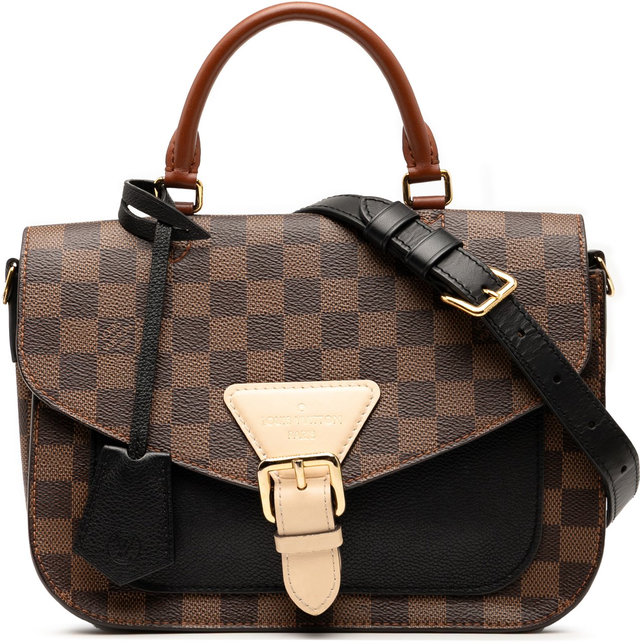 Louis Vuitton Damier Ebene Beaumarchais Bruin