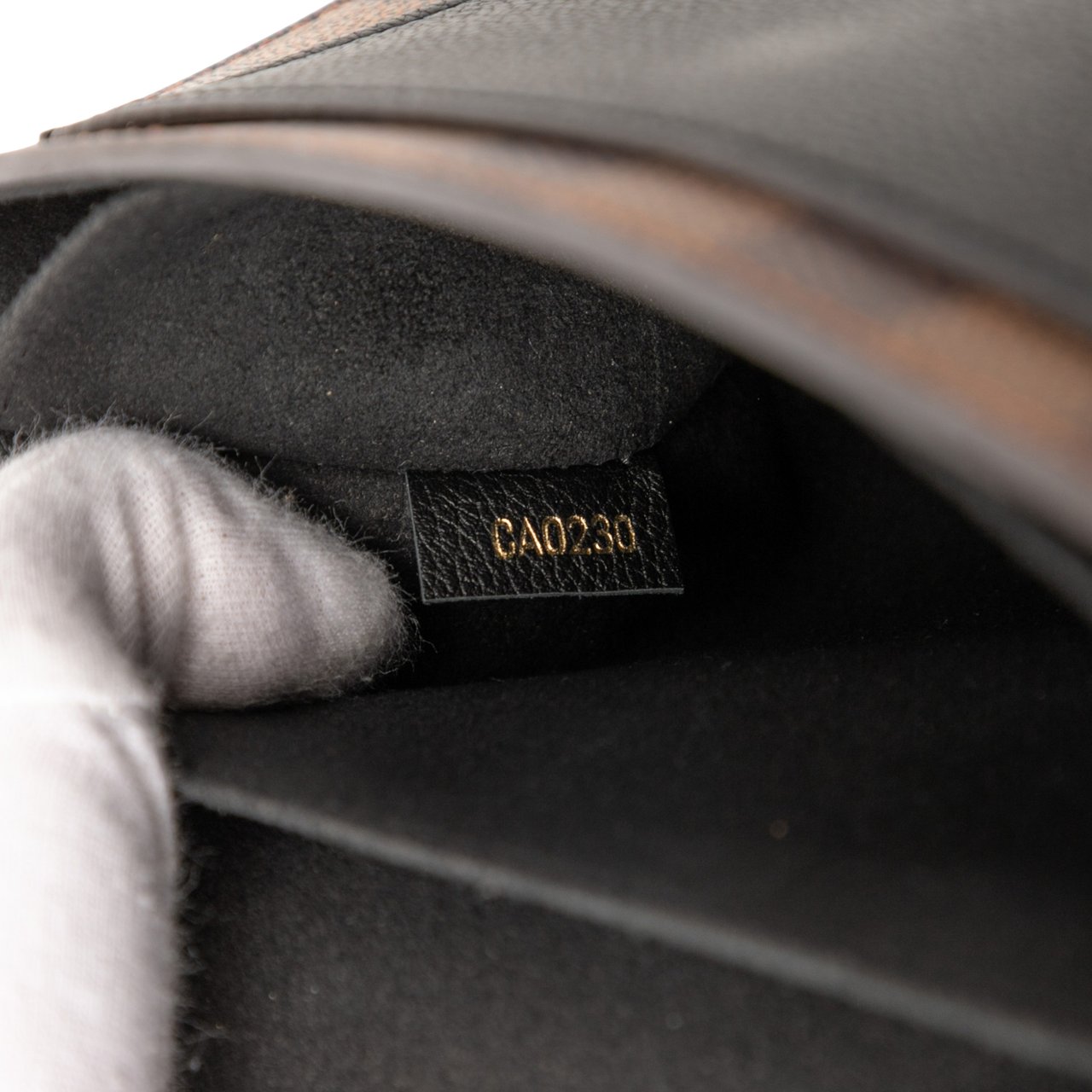 Louis Vuitton Damier Ebene Beaumarchais Bruin