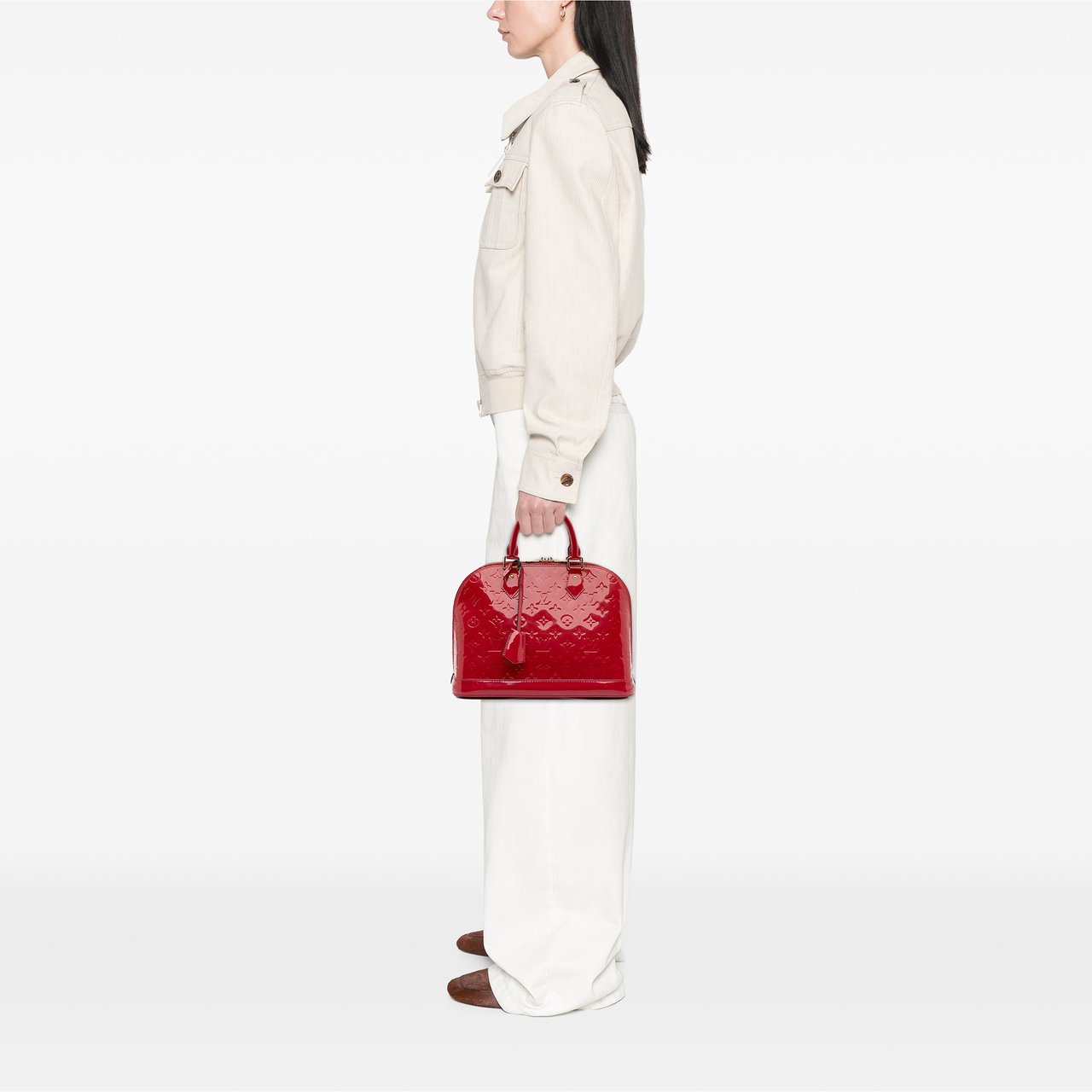 Louis Vuitton Monogram Vernis Alma PM Rood