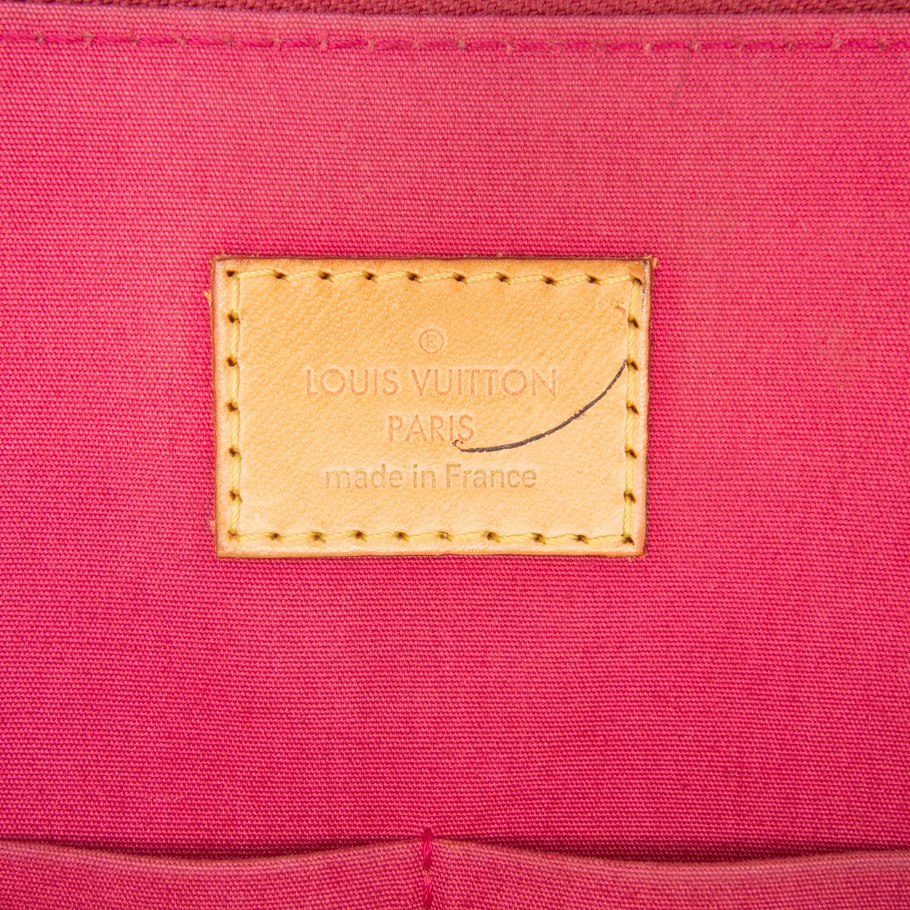 Louis Vuitton Monogram Vernis Alma PM Rood