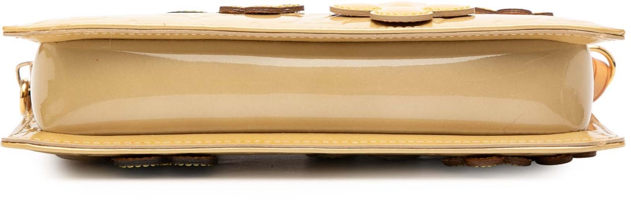 Louis Vuitton Monogram Vernis Fleurs Lexington Pochette Bruin