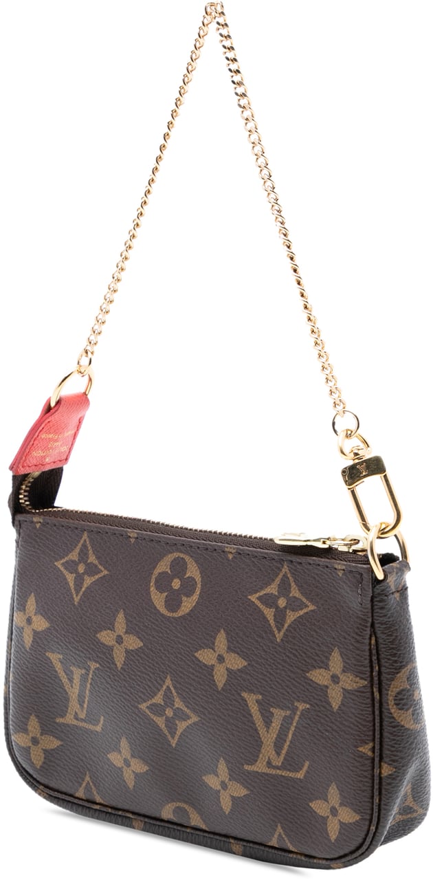 Louis Vuitton Monogram Evasion Illustre Mini Pochette Accessories Bruin