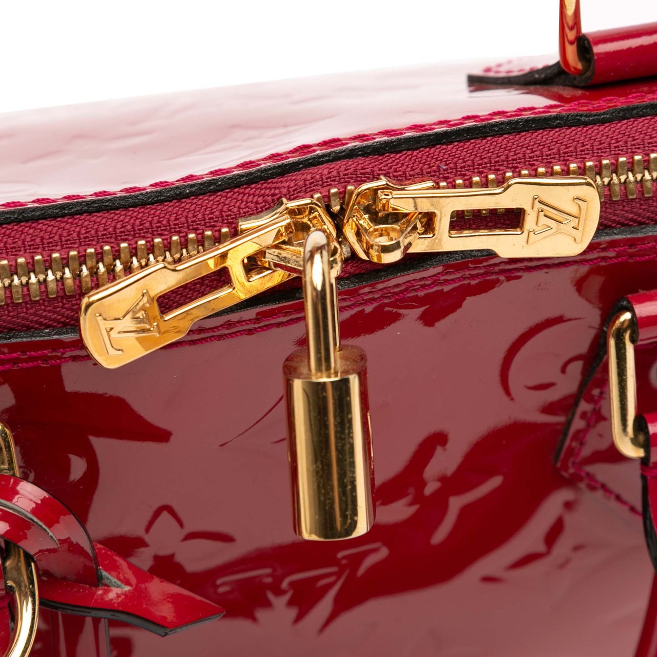 Louis Vuitton Monogram Vernis Alma PM Rood
